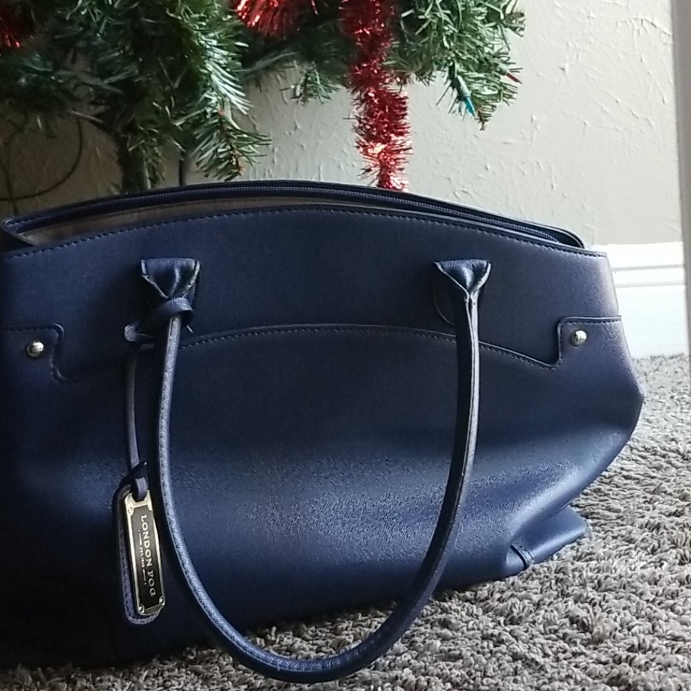 London Fog Blue Purse